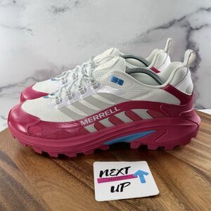Men’s 10.5 fits Women’s 12-Merrell x JEEP Moab Speed 2 Pink Hiking Shoes